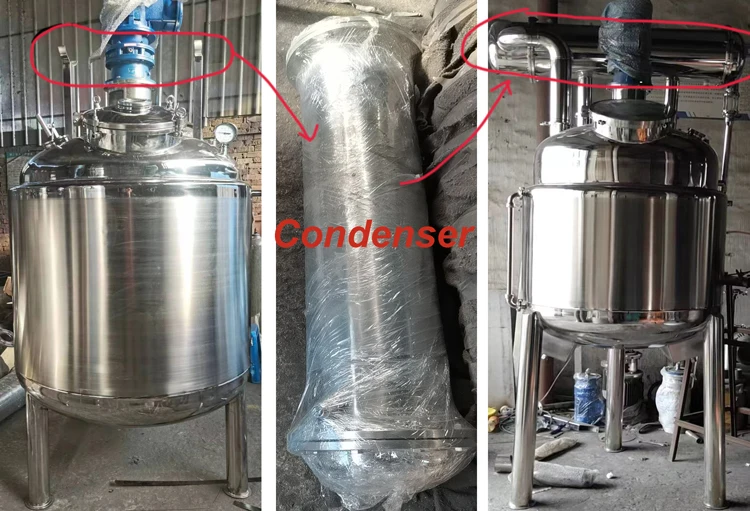 L L Dual Jacketed Electric Stainless Steel Liquid Chemical