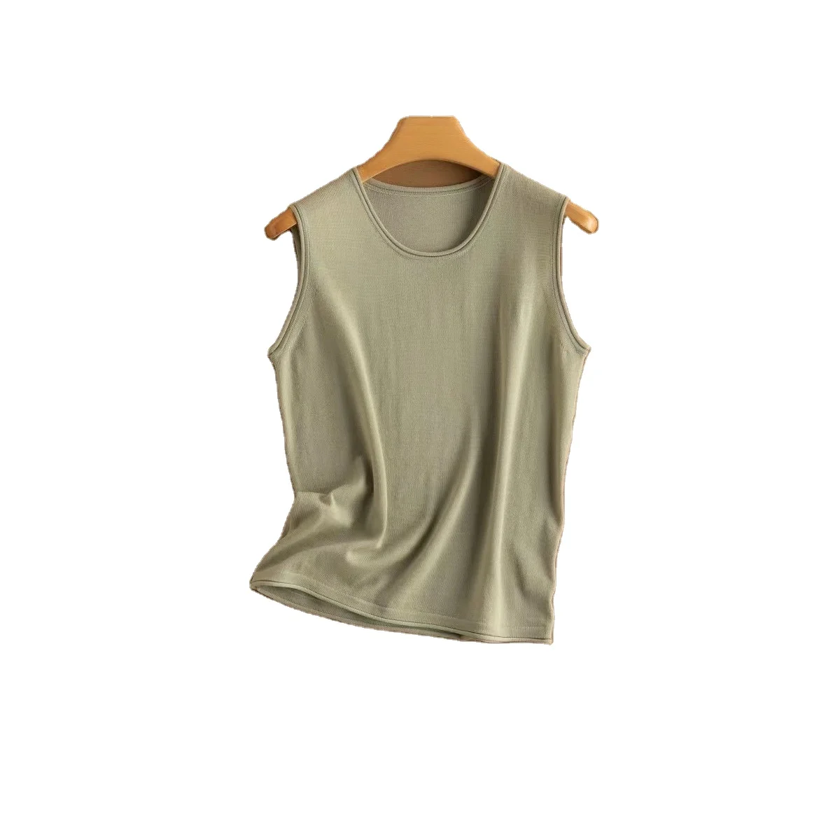 Cashmere Sleeveless Cami Tank Tops Knit 