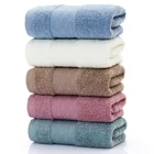 Cotton Towel Set Gift Custom Luxury 100% Cotton Towel Set Spa Gift Shower Super Soft Cotton Towel 3 Pcs