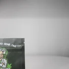 Mylar Packaging Small MOQ Custom Logo 3-side Seal Small Proof Mylar Tobacco Leaf Packaging
