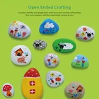 Toys Gifts Jarmelo Non-Toxic Magic Stone Children Toys Gifts Crafts Rock Painting Kit Other Toys For Kids