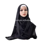 Hijab Fashion Islamic Scarf For Women Wholesale Hijab Muslim Summer Chiffon For Ladies On The Shoulder Hijab Diamond