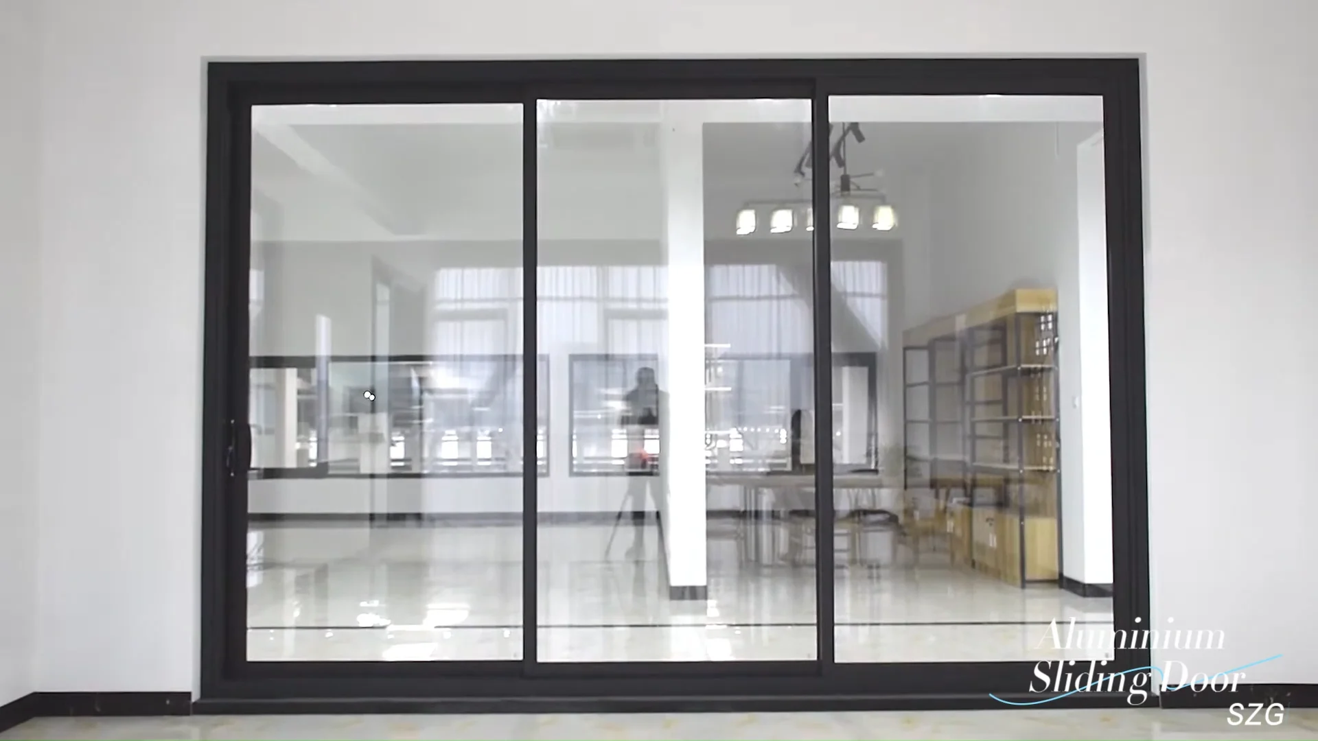 Soundproof Interior Aluminium Glass Patio Sliding Doors High Quality