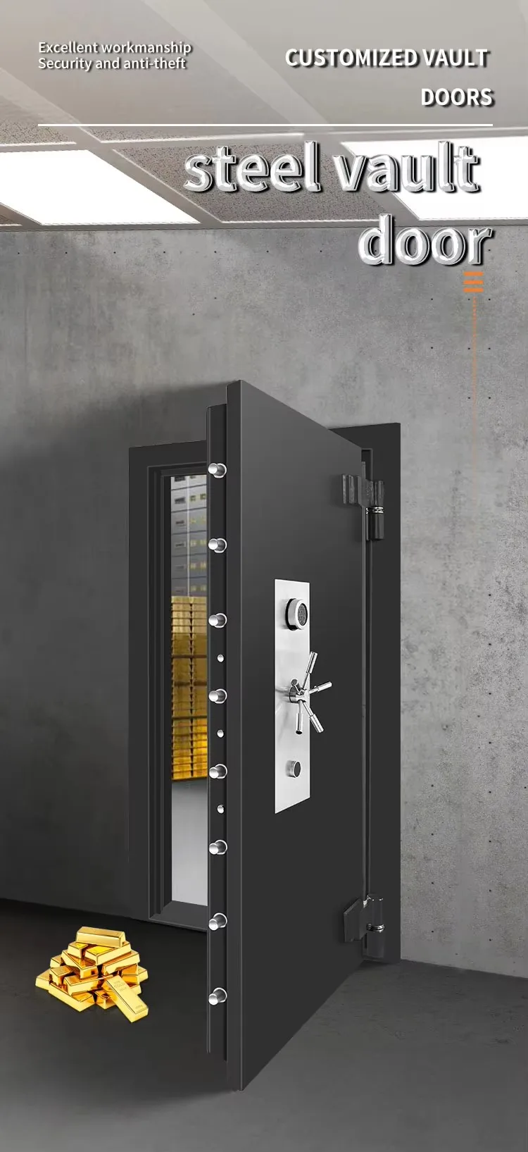 CEQSAFE High Quality Strong Bank Deposit Opening Vault Room Vault Door details