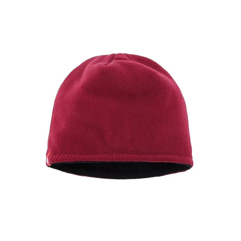 double layer fleece hat