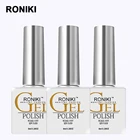 Polish RONIKI Colors Free Samples Privatel Label Custom Soak Off Uv Gel Organic Gel Nail Polish