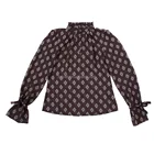 Women Long Women Spring New Women Long Sleeve Blouse Bohemian Style Printing Casual Blouse For Women