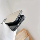 Cover Camera Custom Logo Mirror Phone Cover For IPhone 11 12 13