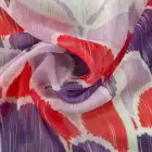Silk Fabric High Quality Custom Pattern 100% Polyester Chiffon Digit Print Silk Fabric For Dress