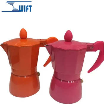 Various styles coloful espresso 1 cup coffee maker