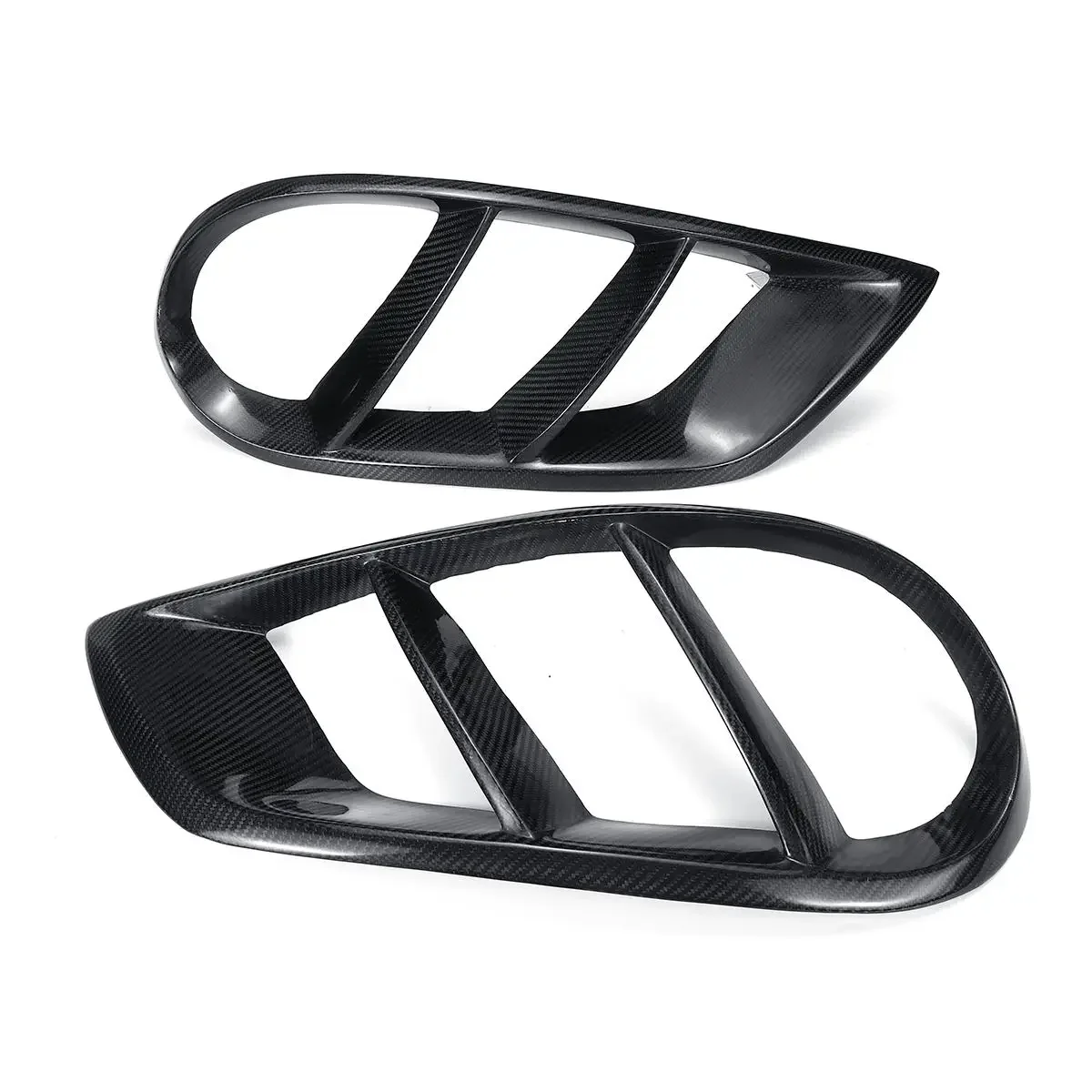 C-CLASS W205 C250 AMG Front Bumper Canard Set Carbon - - Specializes In Providing Carbon Fibre Parts And Accessories - Foto 11
