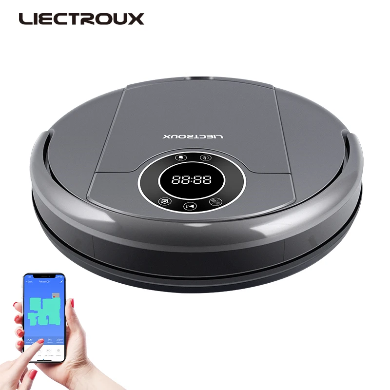 Liectroux-robot Aspirador Inteligente Con Sistema De Mapeo Inteligente,Control  Por Aplicación,Conectividad Alexa,Autocarga - Buy Aspiradora Robot,Aspiradora  Robot Inteligente,Aspiradora Robot Inteligente Product on Alibaba.com