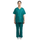 Short Scrubs Wholesale High Quality FIGS Hospital Private Label V Neck Short Sleeve Scrubs Uniforms Medical Scrubs
