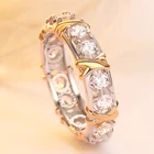 Eternity Ring Cz Cz Ring Customized Eternity Ring CZ For Women Sterling Silver Anniversary