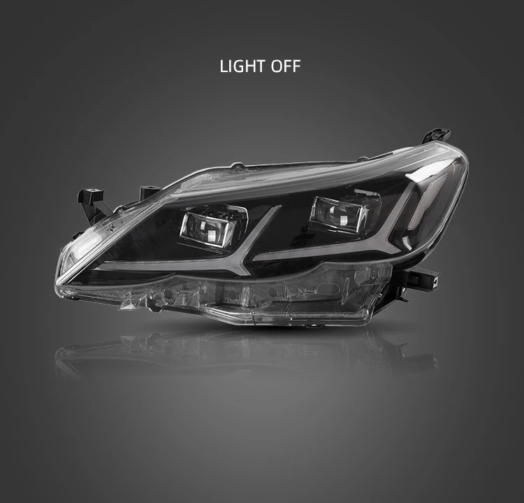 Vland Headlights Head Lamp Full Led Lens With