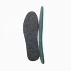 Shoe Shoe Insole Manufacturers Unisex Warm Shoe Insole Thick Wool Felt Insoles For Winter