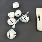 Bell 3cm S/6 Letterpress Printing DIY Round Xmas Bell 144pcs / Master Carton DIY Xmas Bell