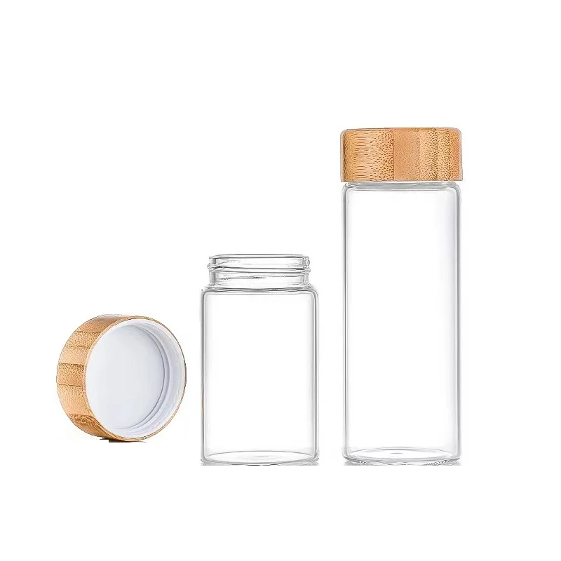 5ml 10ml 15ml 20ml 25ml Small Borosilicate Empty Glass Bottle Test Tube With Screw Aluminum 7434