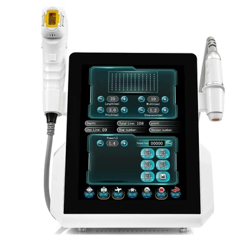 Single point multi row beauty salon equipment hospital anti-aging device ultrasound ICE  devicer  face lifting machine