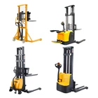 Semi Electric Stacker XIilin 0.5t 1.5t 1000kg Walkie Manual Stacker Full Semi Hydraulic Electric Straddle Stacker