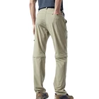 Pants Custom Men Quick Dry Hiking Pants Multi 6 Pockets Detachable Leg Outdoor Climbing Pants For Sport