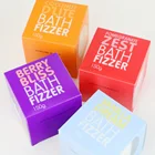 Spa Bath Wholesale Bath Fizzies Flower Organic Cupcake Bath Bombs Gift Set With Box
