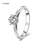 Diamond Ring Wholesale18K Solid Gold Eternity Diamond Jewelry Moissanite Ring