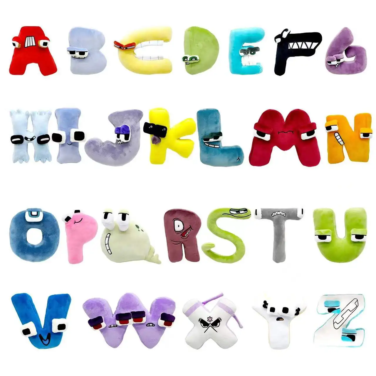 Creative Cute Plush Cartoon Educational Abcd Alphabet Letter Safe Alphabet  Lore Plush Toys - Buy Alphabet Lore Plush,Alphabet Letter Toys,Cartoon  Educational Plush Toys Product on 