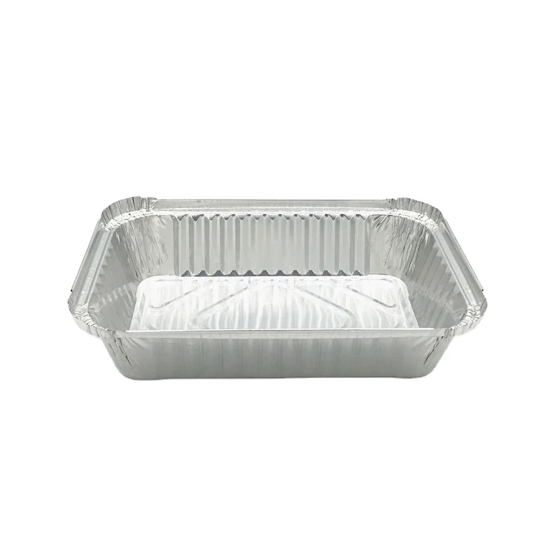product tia ca26 wholesale hot sale oven compatible disposable set food aluminum foil container with lid-2