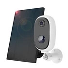Vision 2MP Night Vision PIR Human Detection Alarm Push Wireless Tuya Cloud Rechargeable Solar Panel Ip Camera With Battery