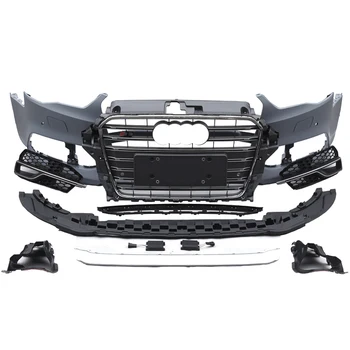 Car Bodikits Front Bumper With Grill For Audi A V S V Gru Car