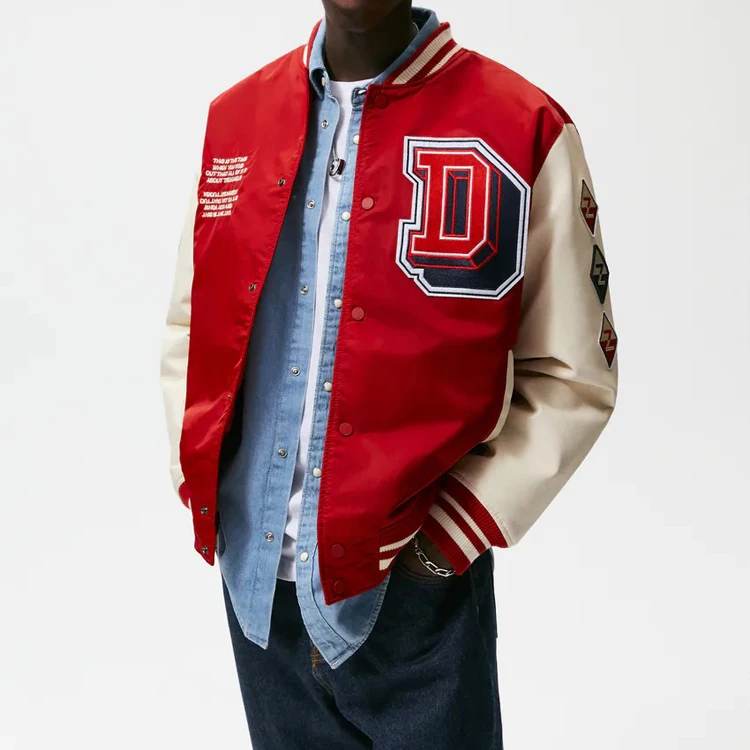 custom leather letterman jacket