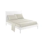Set Bed Bedding 4 Piece Set Plain Color Embossed Wool Bed Sheet Bedding Set