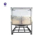 Galvanized Metal Steel Storage Collapsible Bulk Intermediate IBC Container