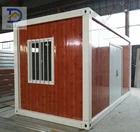 Garden Container Flat Pack Office Garden Expandable Container House Foldable Farm Container Finished Container House