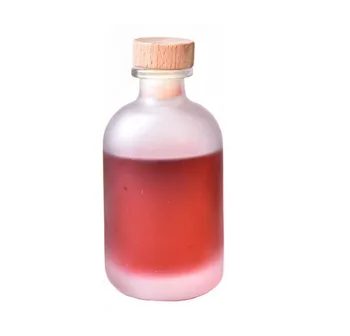 Manufacturers direct Mongolia sand transparent high-grade fruit wine glass bottles for custom LOGO