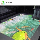Children's Ground Interactive Projection Game Multimedia Multi-channel Holographic Projection Indoor Ground