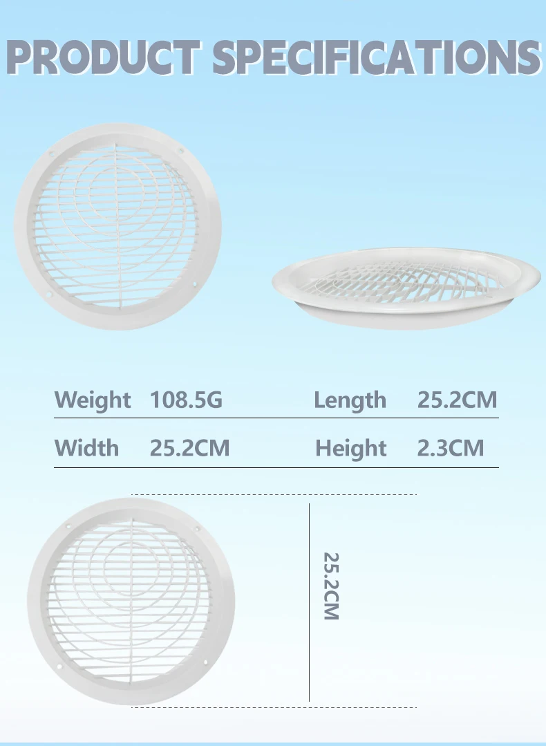Strength Moisture Resistant Fan, NO, Manual - detail 10