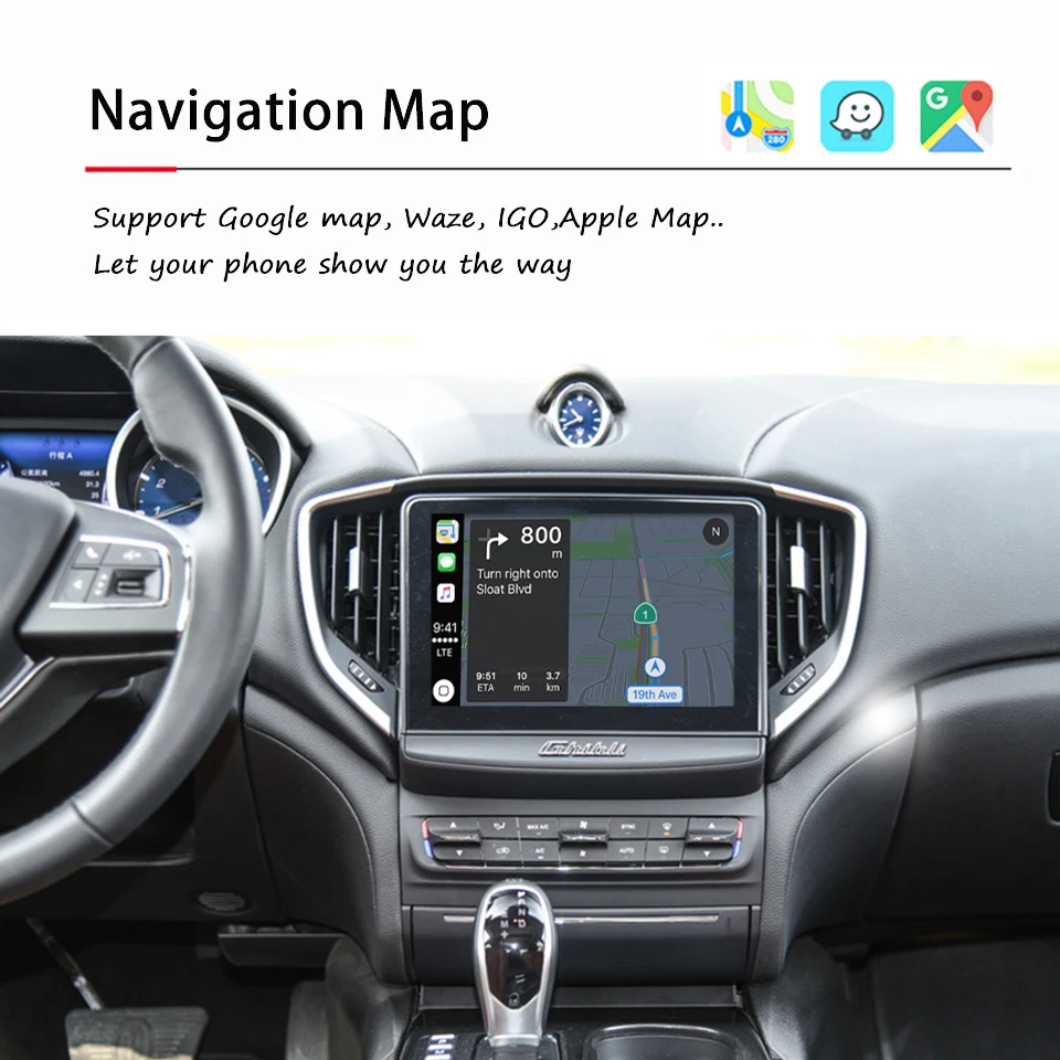 マセラティmaserati japan navigation interface