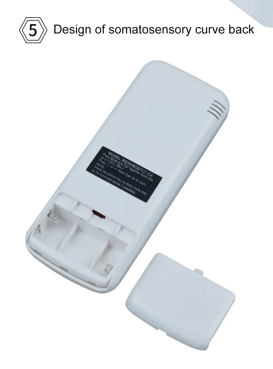 Air Conditioner Remote Control For Carrier Rg56/bgefu1ca Rg56/bgefca