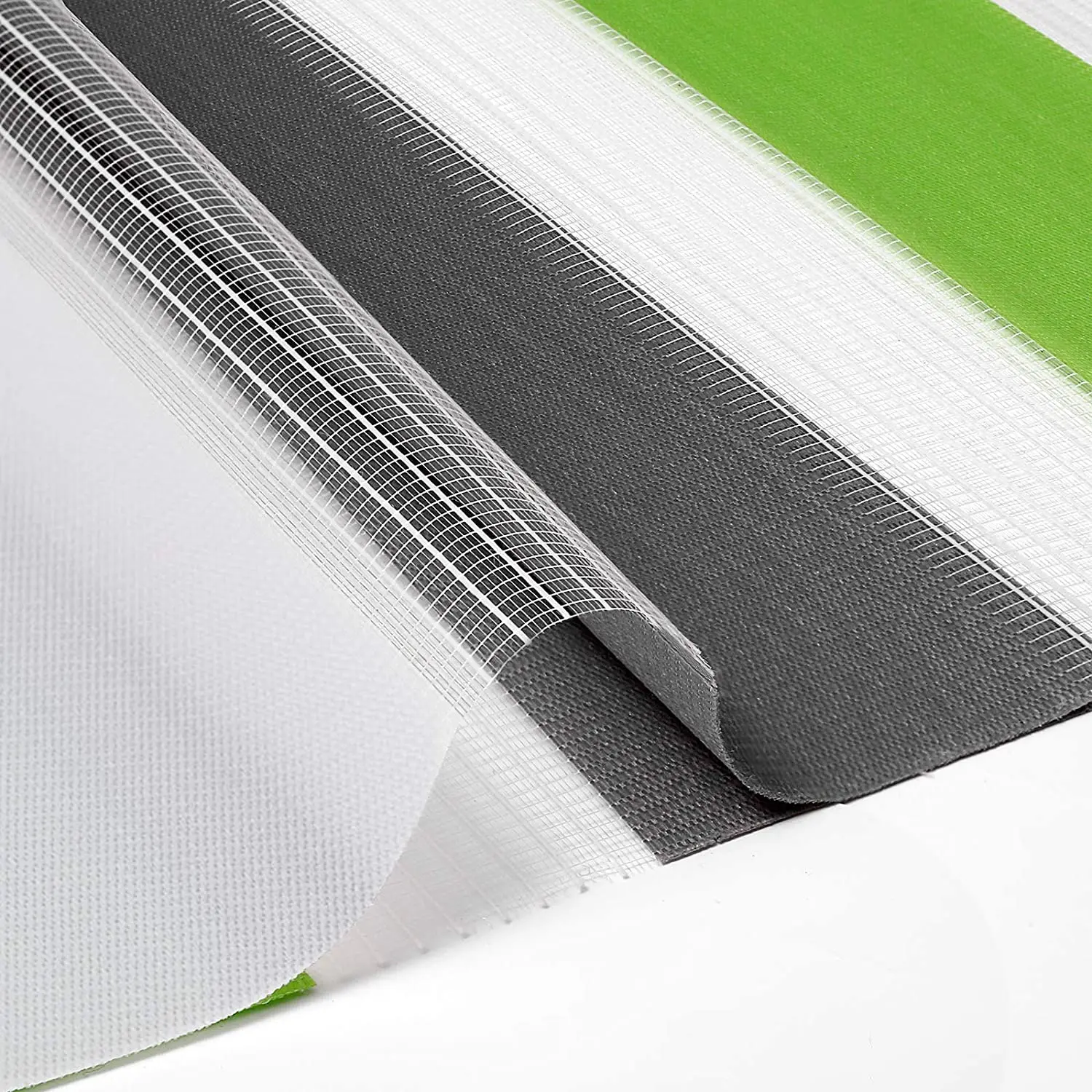 Hot Selling Fabric Manual Roller Blinds Shade System Zebra Curtain Roller Blinds