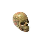 Unakite Unakite Natural Gemstone Wholesale Beautiful Unakite Rough Stone Carved Unakite Skulls Carving For Sale