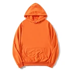 Sweatshirt Support Oem Service Custom Embossed Pullover Oversized Hooded Blank Sweatshirt