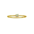 Sterling Silver Jewelry S925 Sterling Silver Golden Inlay Opal Rings Jewelry Women