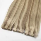Pu Tape Top Quality 10A Virgin Snap Pu Tape Clip In Buckle Double Drawn Human Hair Extensions