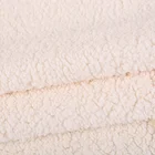 Knit 100% Polyester Fabric Winter Coat Fleece 100% Polyester Knit Faux Fur 180 Gsm Sherpa Fleece Fabric