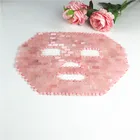 Custom Natural Rose Quartz Cool Feeling Massage Tool Facia Mask