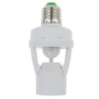 Motion Sensor Holder Smart Home Socket Motion Sensor Lamp Holder
