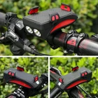 Best Quality Waterproof Rechargeable Phone Holder Multifunction 4 In 1 Bicycle Frontlight
