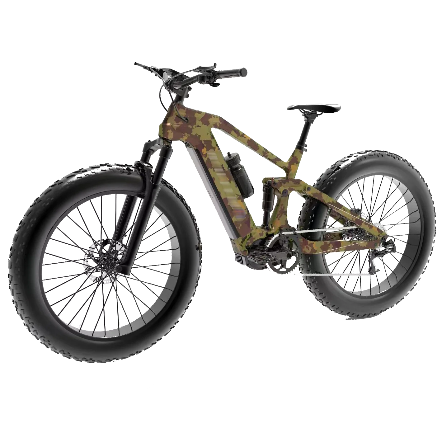 10 speed fat tire bike